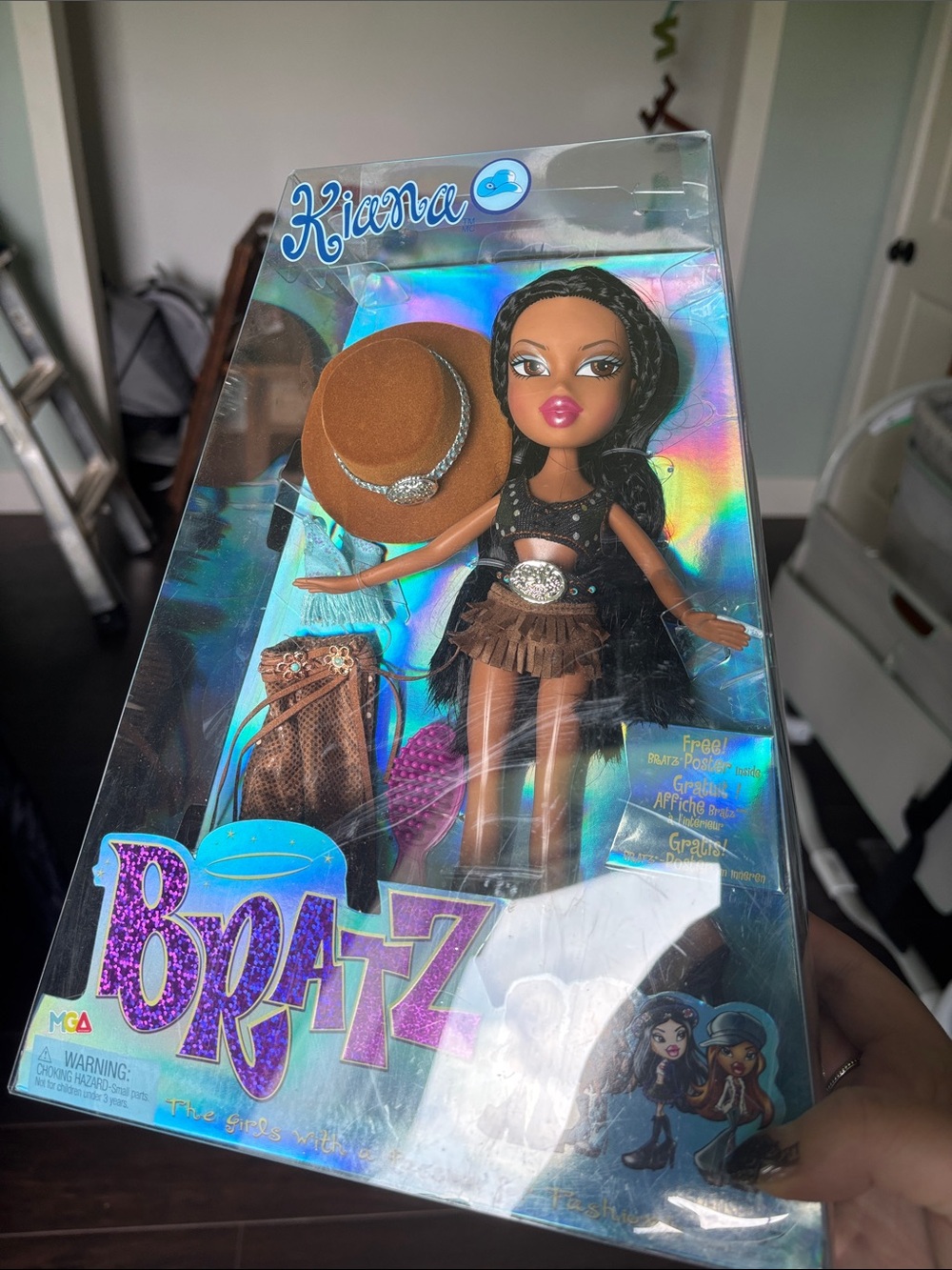 Bratz Kiana Brown Fashion Doll with Accessories